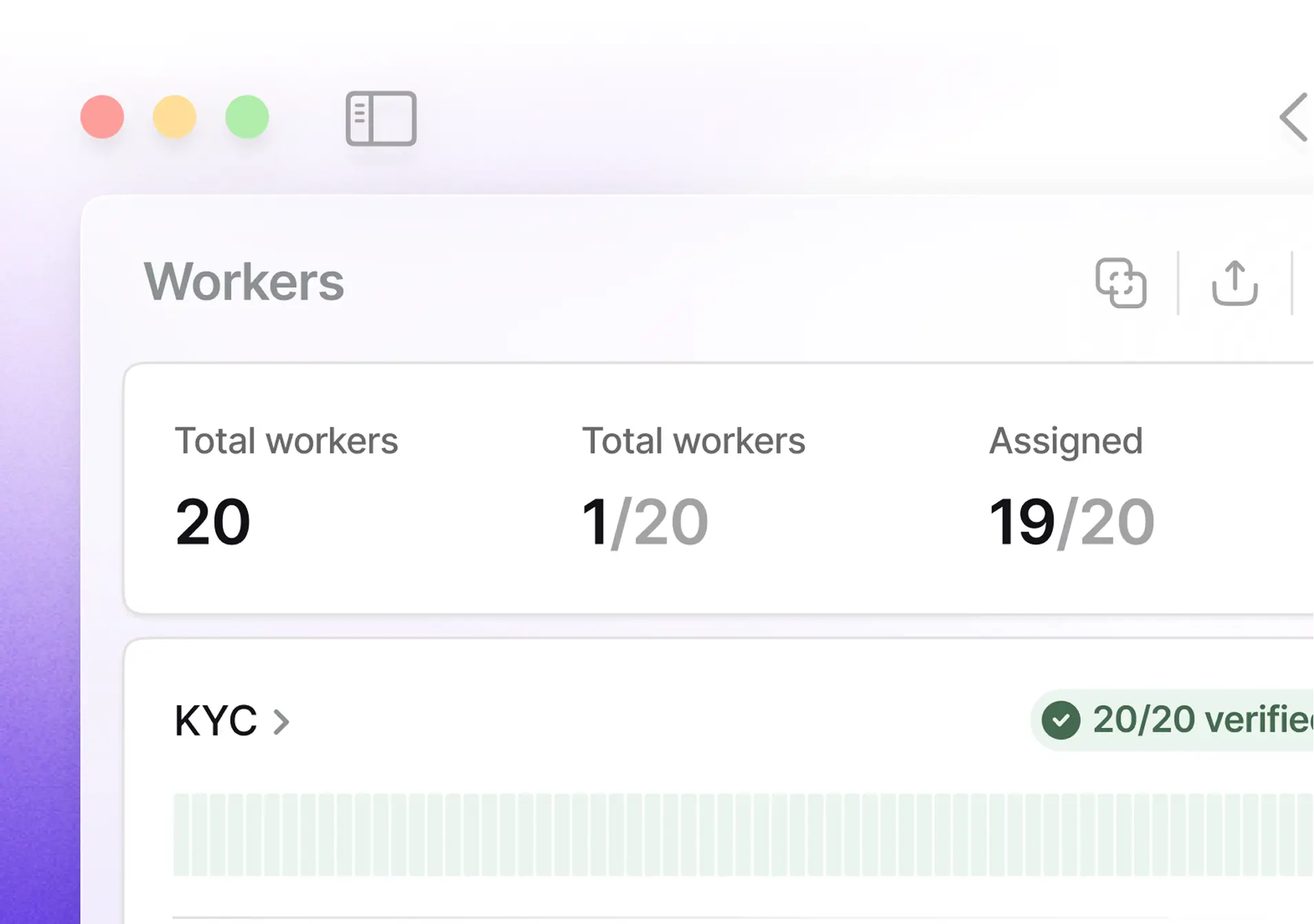 Onboarding feature screenshot